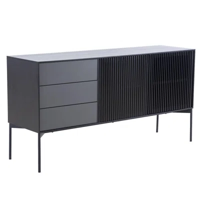 62.4" Mid Century Sideboard Cabinet Buffet Table Kitchen Storage Cabinet Coffee Bar Cabinet For Home Kitchen, Dining Room, Livingroom