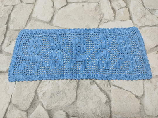 European Vintage Handmade Table Runner - 15.7 X 7.1 in/40 18 cm Runner, On Sale, Folk Art Gift For Her