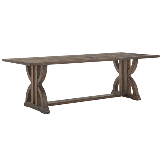 Paloma Brown or Grey Finish Reclaimed Wood Dining Table by iNSPIRE Q Artisan