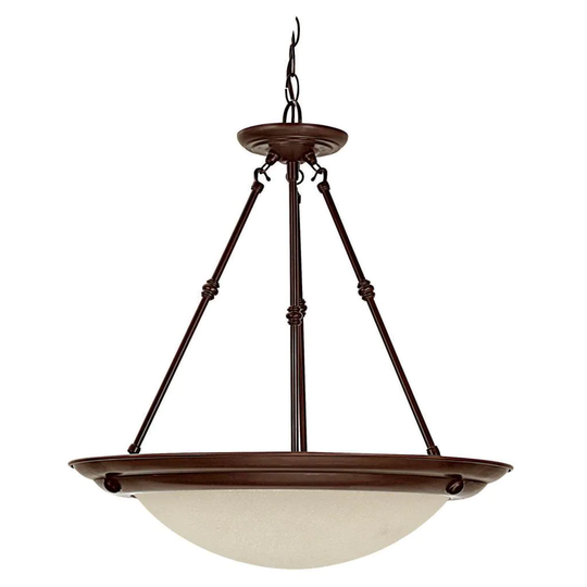 Capital Lighting Transitional 3-light Burnished Bronze Pendant