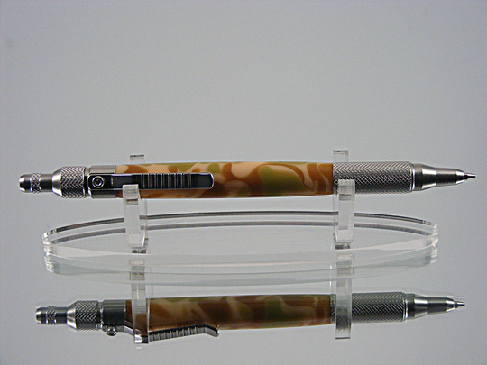 Edc Mechanical Pencil In, 303 Stainless Steel & Desert Camo Acrylic