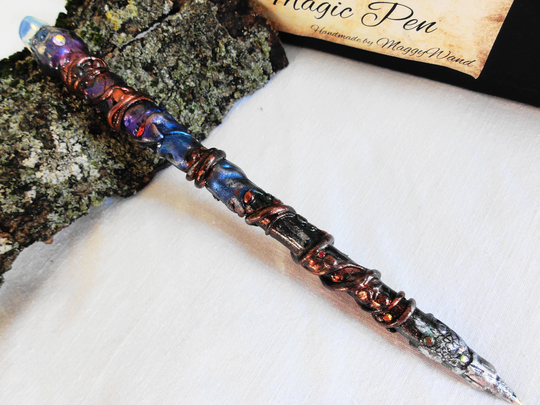 Grimoire Pen, Magical Pencil, Magic Pen, Witchy
