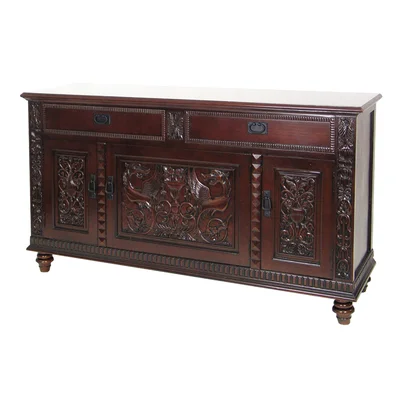 Doucoure 55" Wide 2 Drawer Sideboard