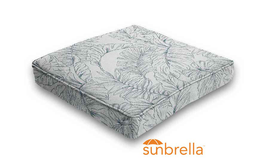 Sunbrella® Calm Laurel | Sunbrella Fabric Outdoor Seat Pad Patio Chair Dining Cushions