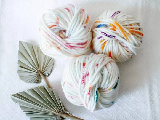 Super Soft 100% Acrylic Chunky Pencil Roving