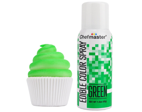 Green Chefmaster Spray Food Coloring - Brighten Your Treats With Our Easy To Use Green Spray Food Coloring