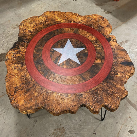 Captain America Coffee Table