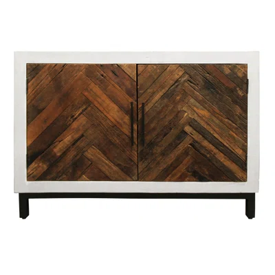 John-Patrick 50" Wide Mango Solid Wood Sideboard