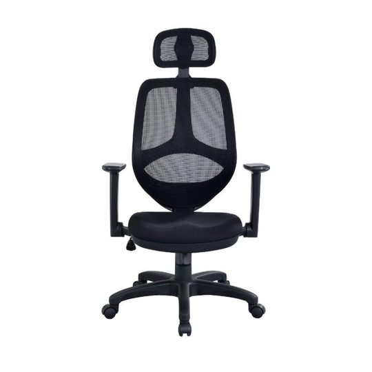 Office Chair with Foam Filled Cushion in Black
