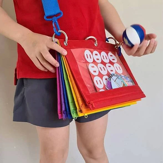 Ita Bag /Pencil Case File Holder Itabag Multipurpose Bag/Pins Clutch With Wristlet/Unique Gift For Women Girls