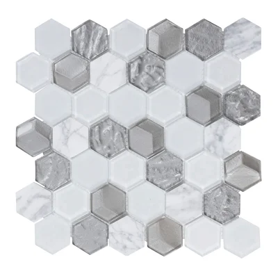 Emperador Marble Mosaic Sheet Tile
