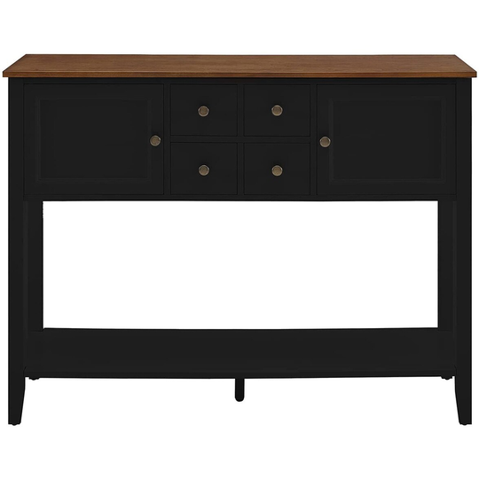 Sideboard Buffet Storage Cabinet with Storage Drawers and Large Shelf
