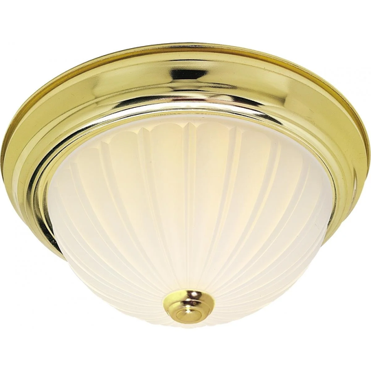 3-Light 15 In. Flush Mount