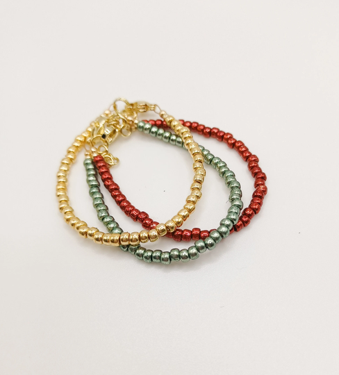 Christmas Bracelet Bundle - Toddler Bracelet- Baby Bracelet For Girls- Bracelet- Jewelry
