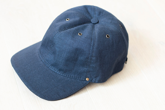 Blue Baseball Cap Linen Summer Classic Linen Hat Sport Adjustable Grey Trucker Summer