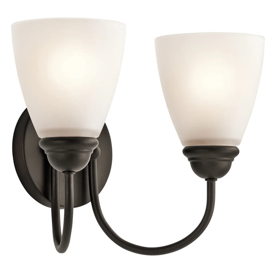 Kichler Lighting Jolie Collection 2-light Olde Bronze Bath/Vanity Light