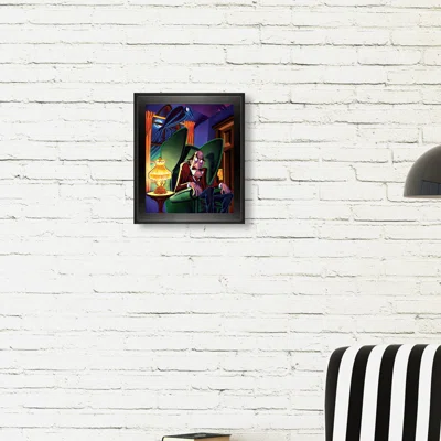 Cohocton Poe with Studio Wood Angle Framed Art
