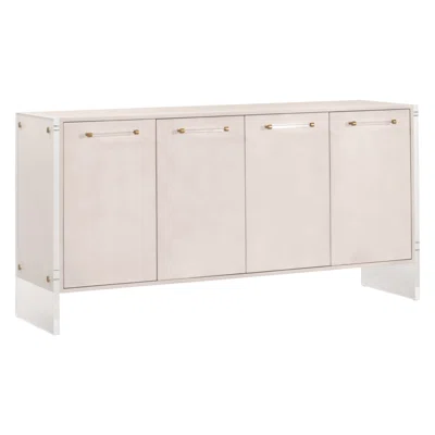 Sonia Shagreen Media Sideboard