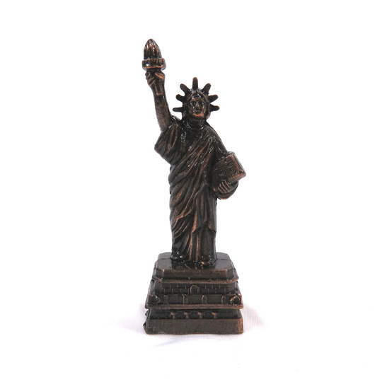 Vintage Die Cast Statue Of Liberty Miniature Pencil Sharpener