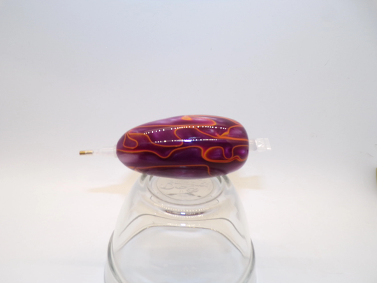 Diamond Painting Pen, Purple, Orange, Swirl, Egg Shaped Mini, Acrylic