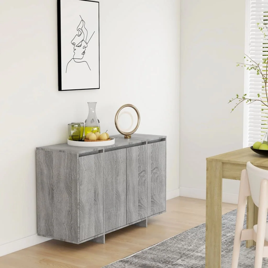 Sideboard Gray Sonoma 47.2"x16.1"x29.5" Engineered Wood