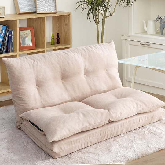 Adjustable Chaise Lounge Sofa Floor Couch, Multi-functional Lazy Sofa