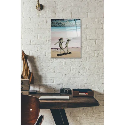 Beach Girls by DB Waterman - Unframed Graphic Art