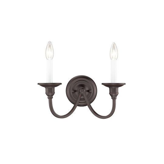 Livex Lighting Cranford 2 Light Olde Bronze Wall Sconce