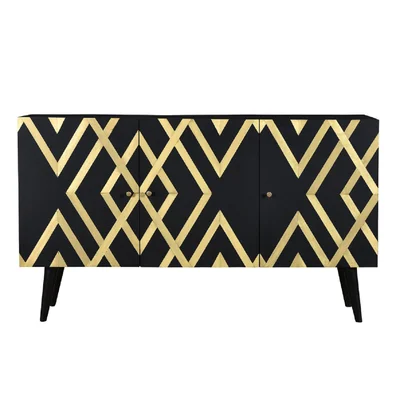 63" Wide Wood Sideboard