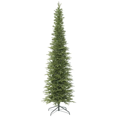Pencil 14' Green Fir Artificial Christmas Tree