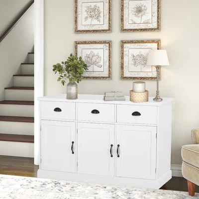 Clelie 47" W 3 Drawer Sideboard