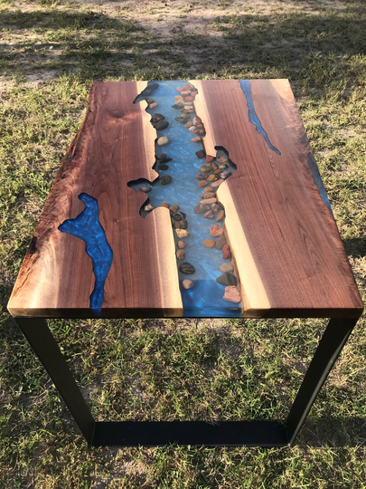 Gorgeous Live Edge River Table