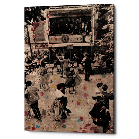 Epic Graffiti 'Dance With Me' by DB Waterman, Canvas Wall Art