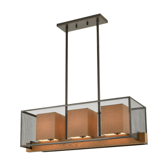 Crossbeam 3-Light Island Light
