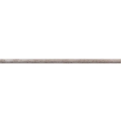 Dallas 12" x 1" Matte Resin Pencil Liner Tile Trim in Tan