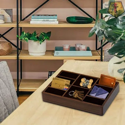 Lakyna 1.96" H x 12" W x 8.26" D Office Drawer Organizer