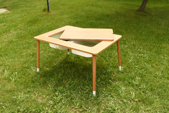 Montessori Chair-Sensory Table-Montessori Furniture-Kids Activity Table-Childrens Chair-Toddler Table-Baby Table & Chair