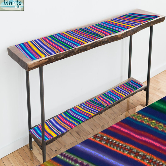 Dresser Table Runners, Nightstand, Ethnic, Small Dresser Surface, Dresser Tablecloth, Nightstand Tablecloth, Mini Tablecloth, Andean