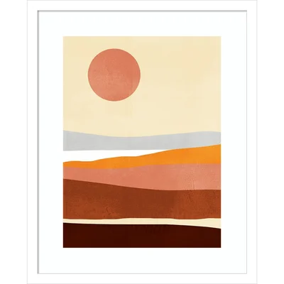Sunseeker Landscape II by Victoria Borges - Picture Frame Graphic Art Print