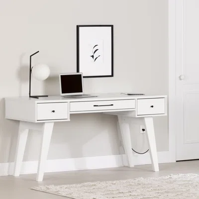 Helsy Desk with Built in Outlets