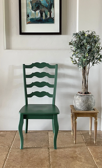 Custom Farmhouse Chair | 1 You Choose Paint Style Color Finish Rustic Modern Shabby Chic Refurbished Vintage Kitchen