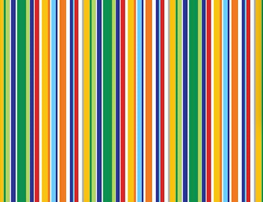 Multi Color Stripe Fabric - By The Yard Northcott Fabrics From All Around Town Play Mat