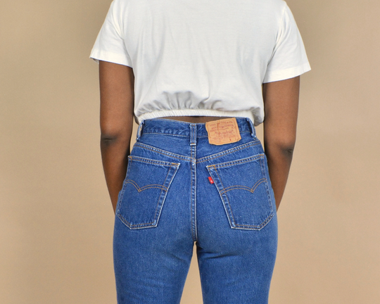 Levi's 17501 Button Fly Vintage Denim Jeans