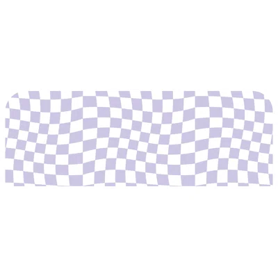 Groovy Checker Headboard Wall Decal