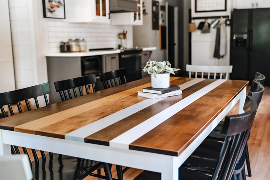 The Willow Large Dining Table | Kitchen Solid Wood Room