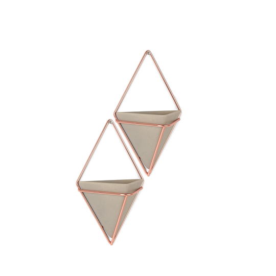 Umbra TRIGG SMALL Wall Vessel (Set of 2)