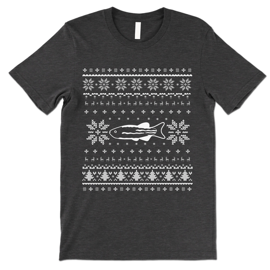 Zebra Danios Christmas Shirt. Zebrafish Ugly Xmas T Shirts. Fish Owner Gift Idea