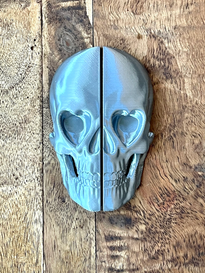 Ikea Rudsta Wide Cabinet Handles - Love Skull