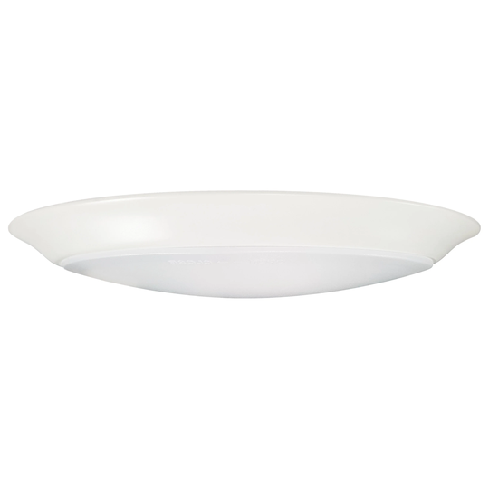 10 inch LED Disk Light 5000K 6 Unit Contractor Pack White Finish