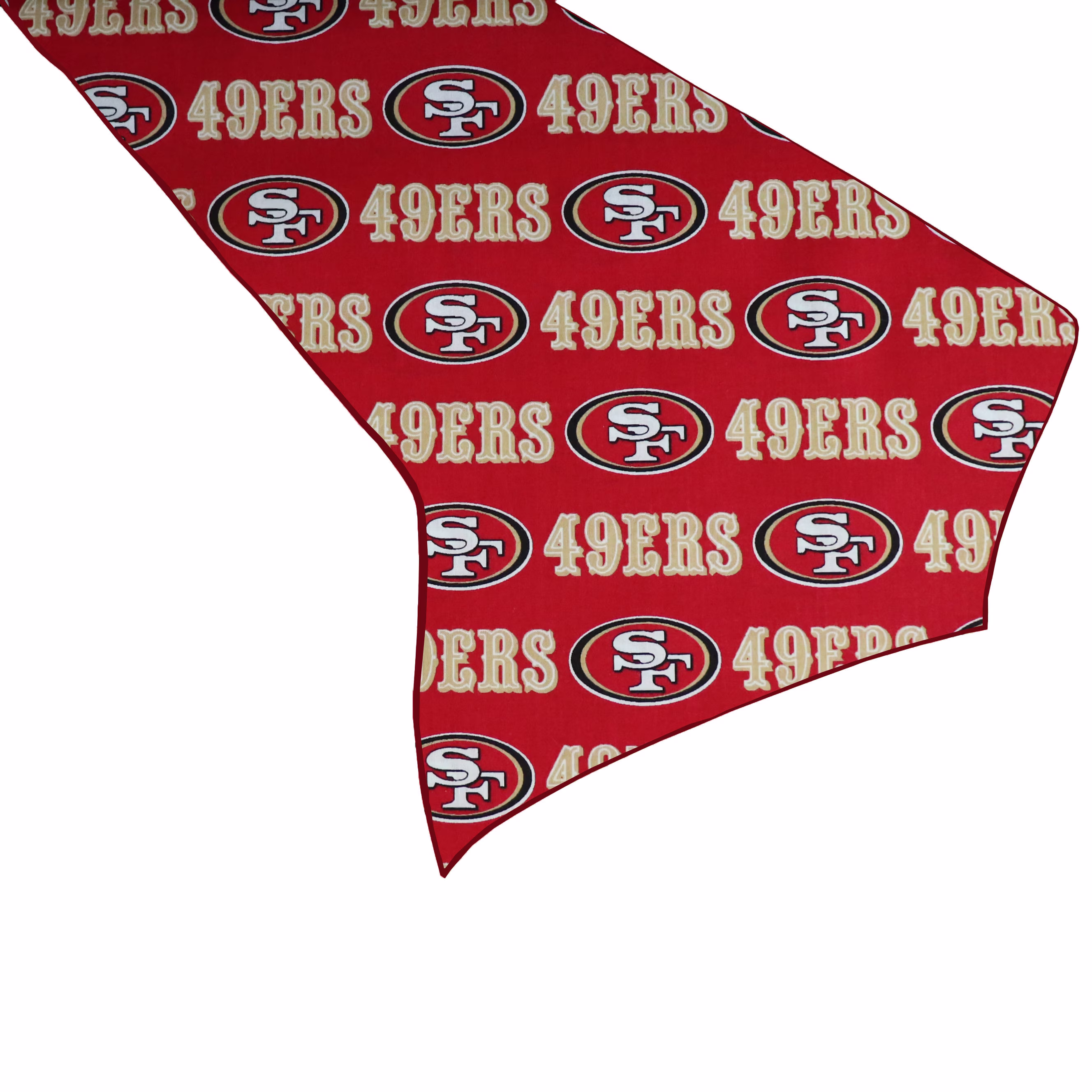 San Francisco 49Ers 100% Cotton Table Runner/Home Dining Décor Sports Events Holidays & Parties Tailgate Football Fans